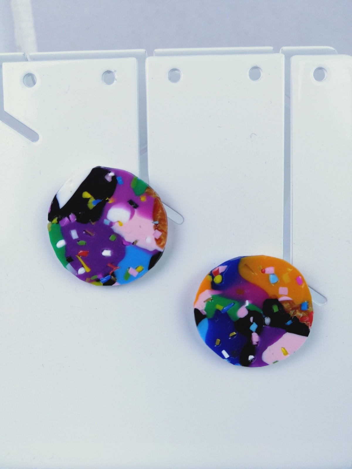 Singleuse Multiverse Round Studs Earrings