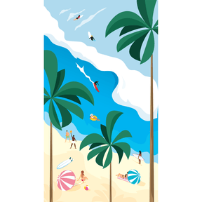 SomerSide Beach Daze Beach Towel