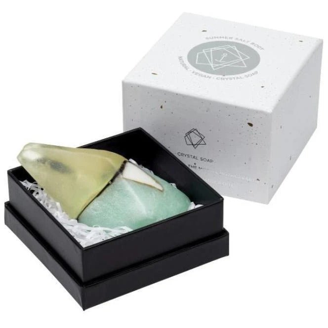 Summer Salt BodySummer Salt Body Aquamarine Crystal Soap #same day gift delivery melbourne#