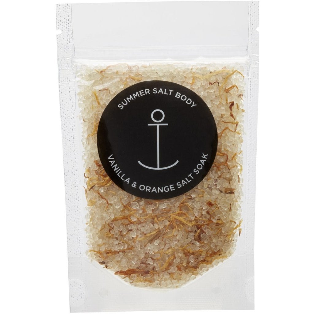 Summer Salt BodySummer Salt Body Mini Salt Soak | Vanilla & Orange - 70g #same day gift delivery melbourne#
