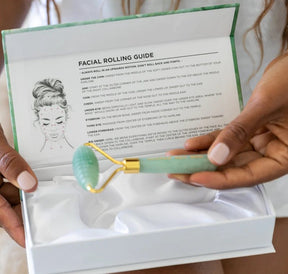 Summer Salt Body Spiky Green Jade Facial Roller