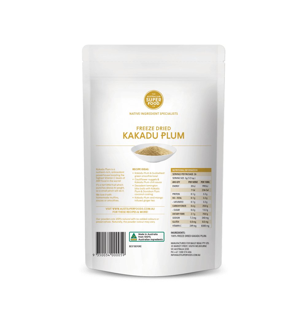 The Australian Superfood Co. Freeze Dried Kakadu Plum (30g)