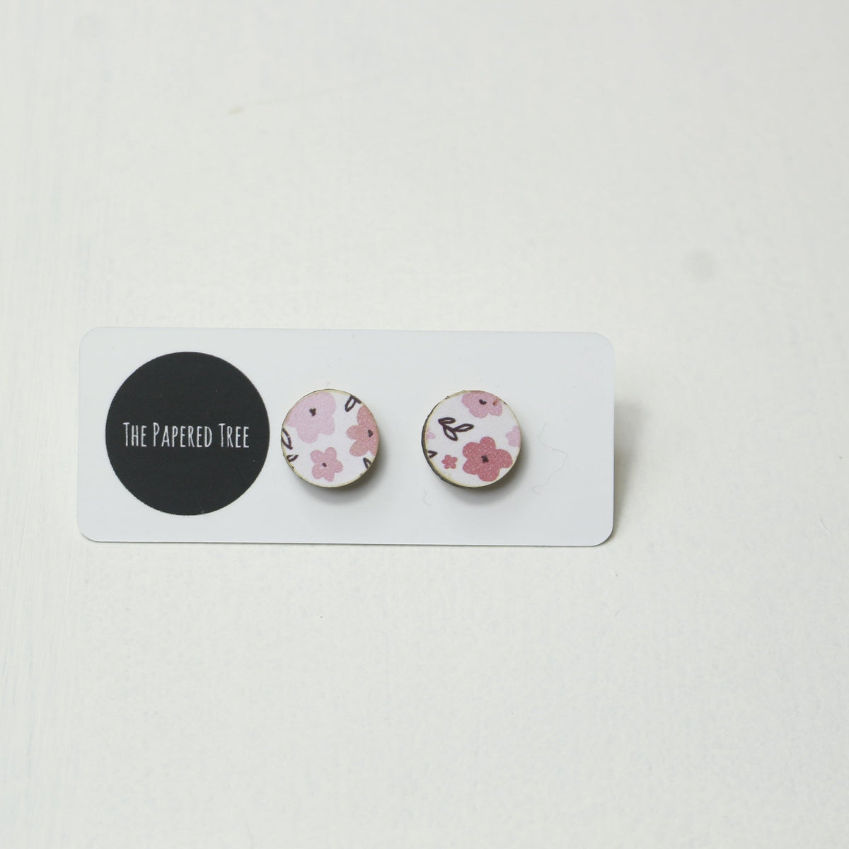 The Papered TreePapered Stud Earrings #same day gift delivery melbourne#
