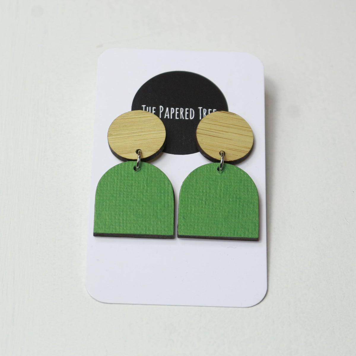 The Papered TreeThe Papered Tree Colour Pop Arch Drop Earrings #same day gift delivery melbourne#