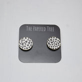 The Papered Tree Statement clip on Stud Earrings #same day gift delivery melbourne#