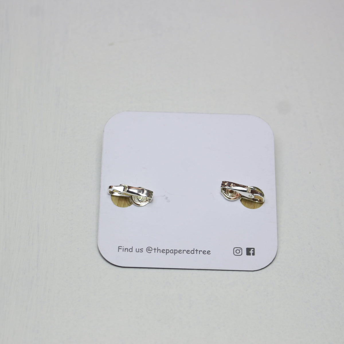 The Papered TreeThe Papered Tree Statement clip on Stud Earrings #same day gift delivery melbourne#