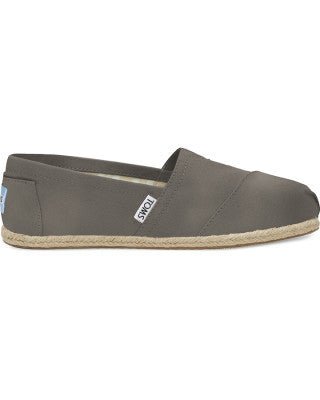 TOMSDrizzle Grey Washed Canvas Alpargatas (Women’s) #same day gift delivery melbourne#