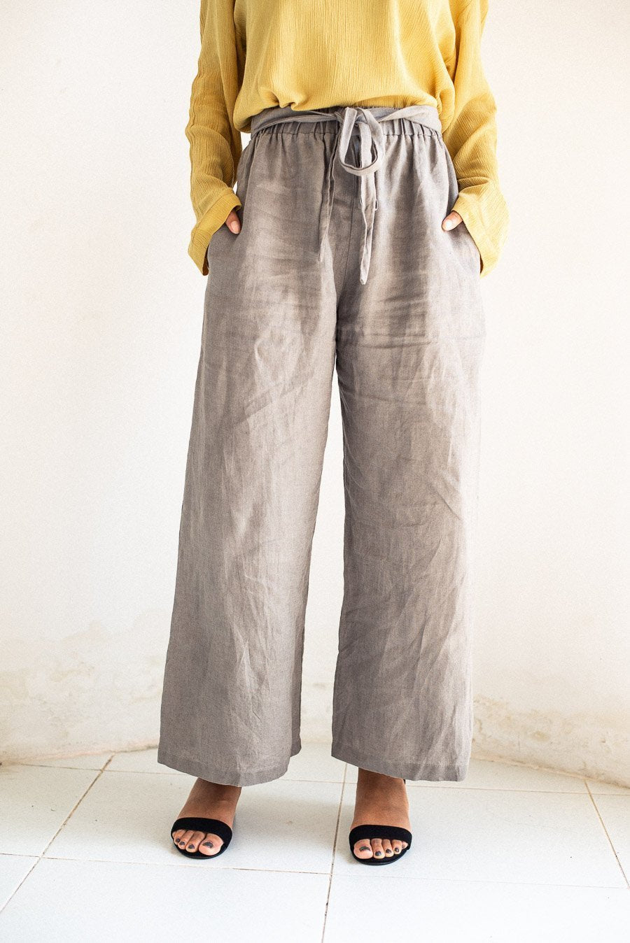 Tonle Sothea Linen Pants
