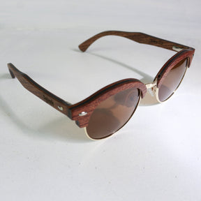 Topheads Sara Metal & Wood Sunglasses