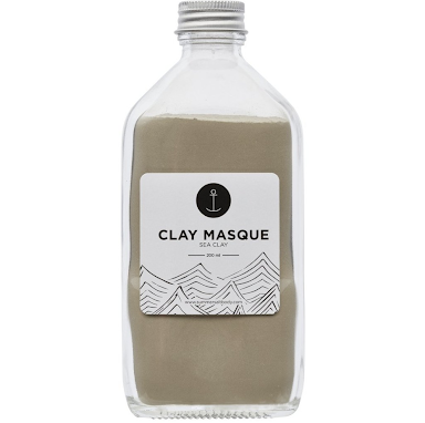 Sea Clay Masque - 200ml (comes with brush & spoon) - Pookipoiga
