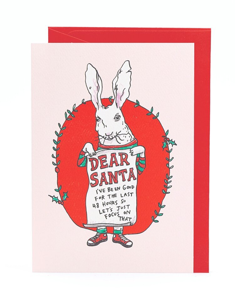 Dear Santa I've Been Good - Wally Paper Co