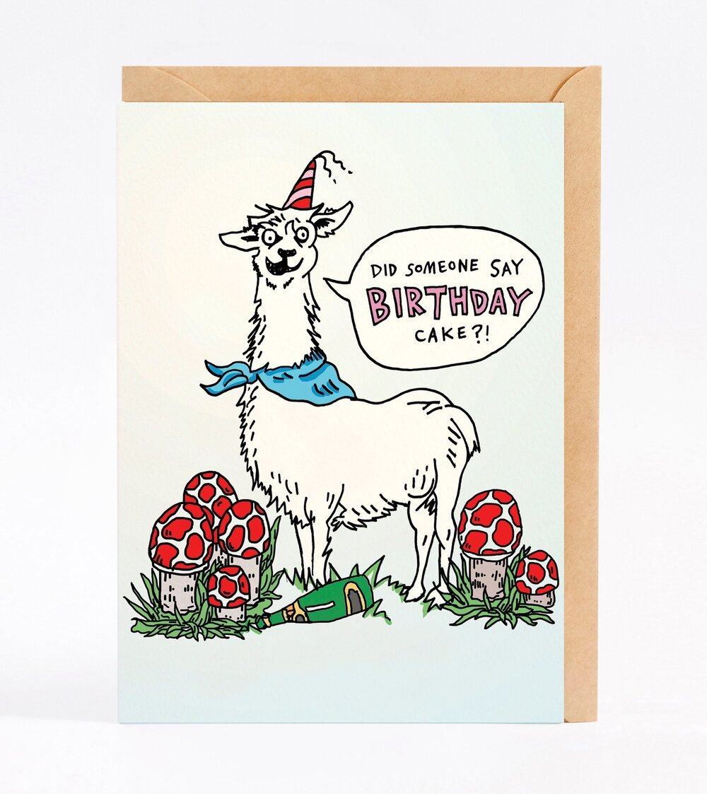 Did Someone Say Birthday Cake? - Wally Paper Co