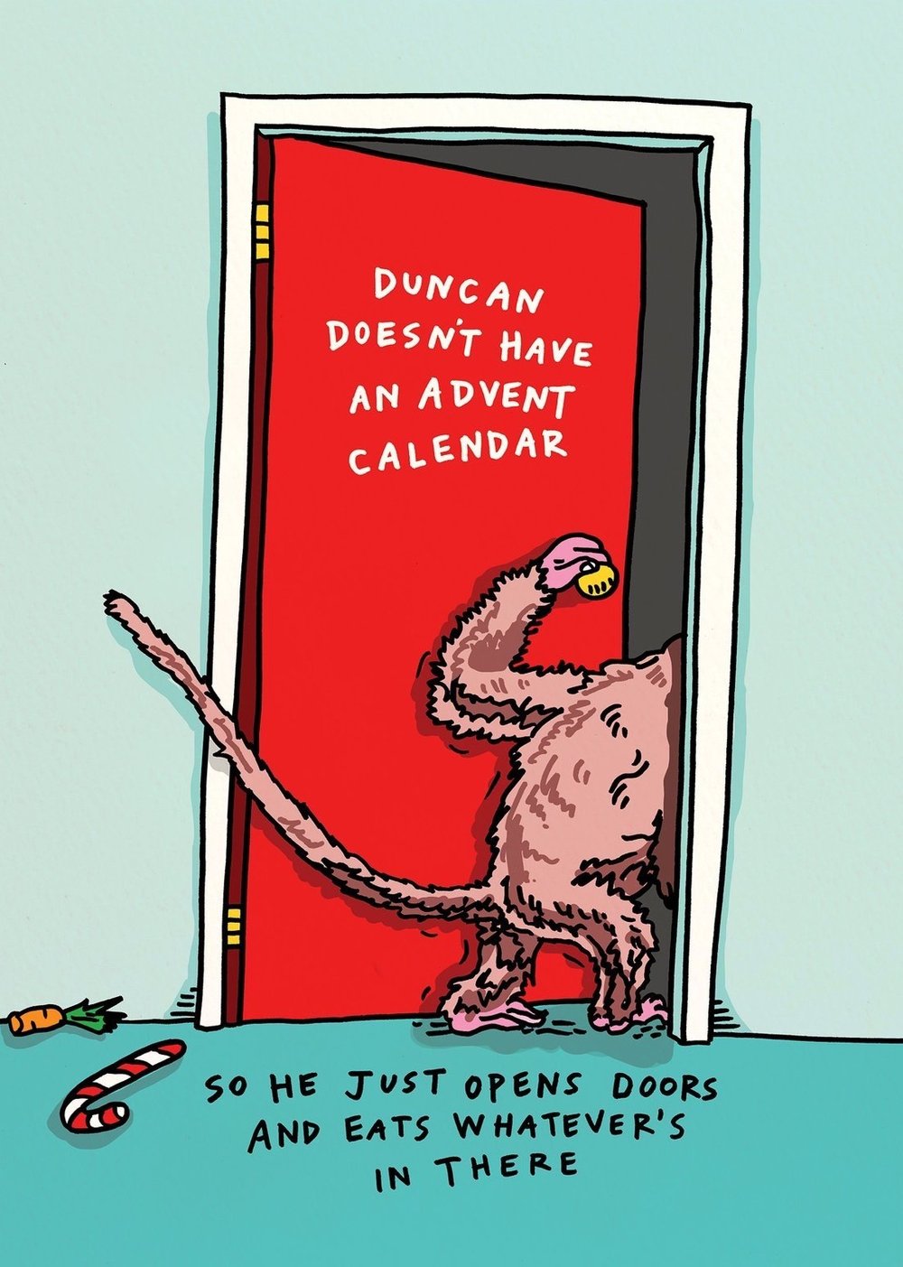 Duncan doesn't have an Advent Calendar - Wally Paper Co
