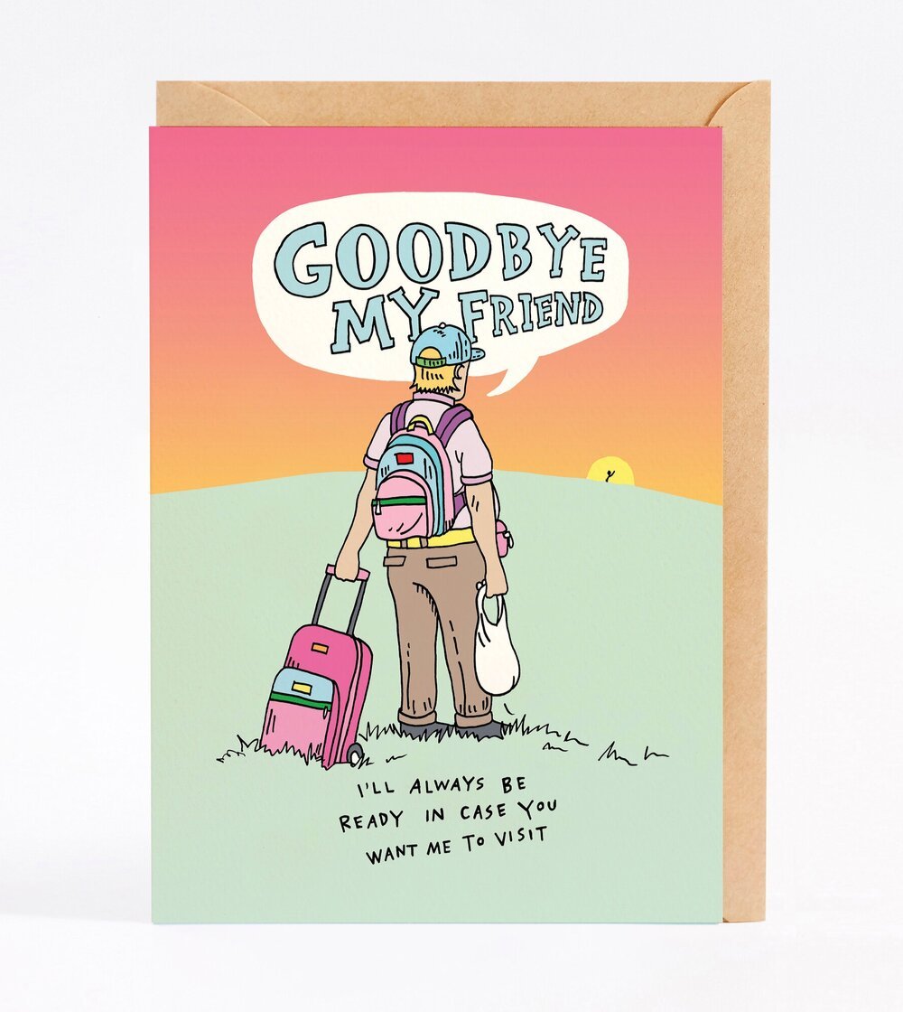 Wally Paper CoGoodbye My Friend - Wally Paper Co #same day gift delivery melbourne#