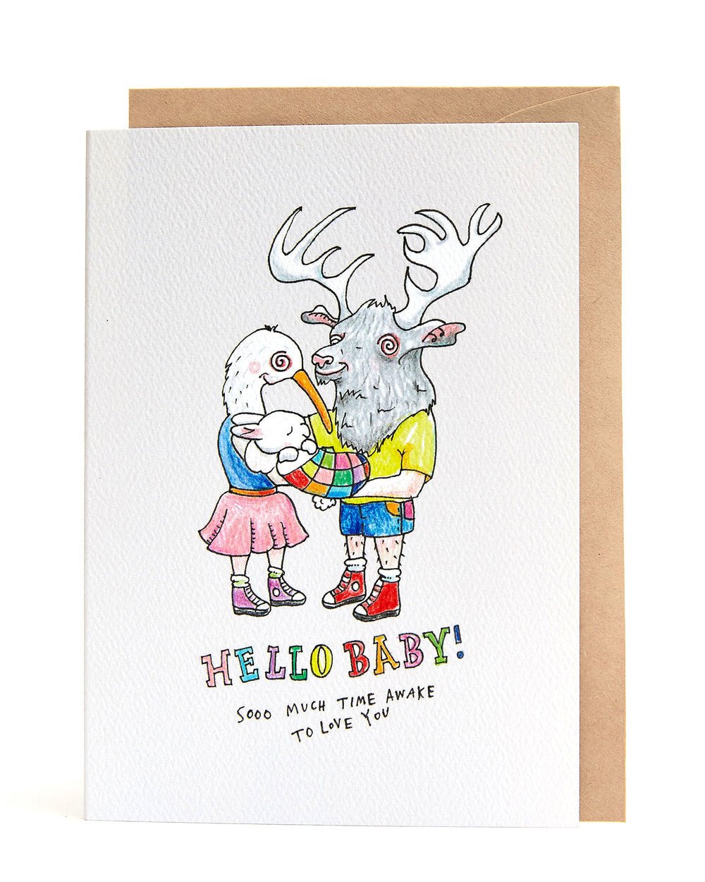 Wally Paper CoHello Baby - Wally Paper Co #same day gift delivery melbourne#