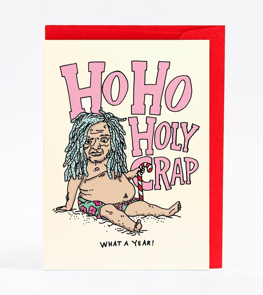 Wally Paper CoHo Ho Holy Crap What a Year - Wally Paper Co #same day gift delivery melbourne#