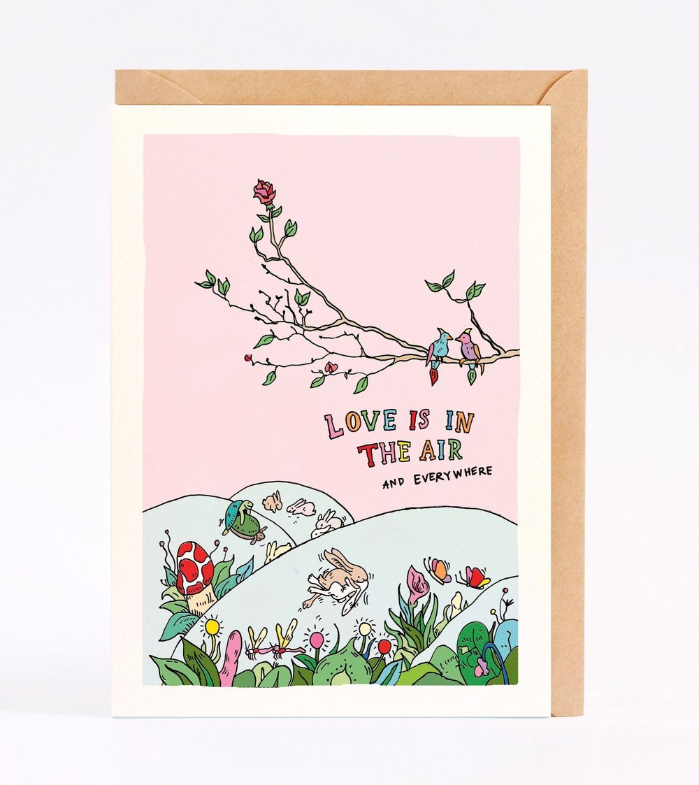 Love is in the Air and Everywhere - Wally Paper Co