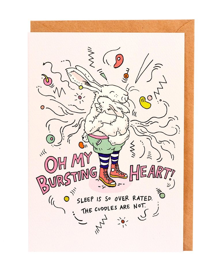 Oh My Bursting Heart - Wally Paper Co