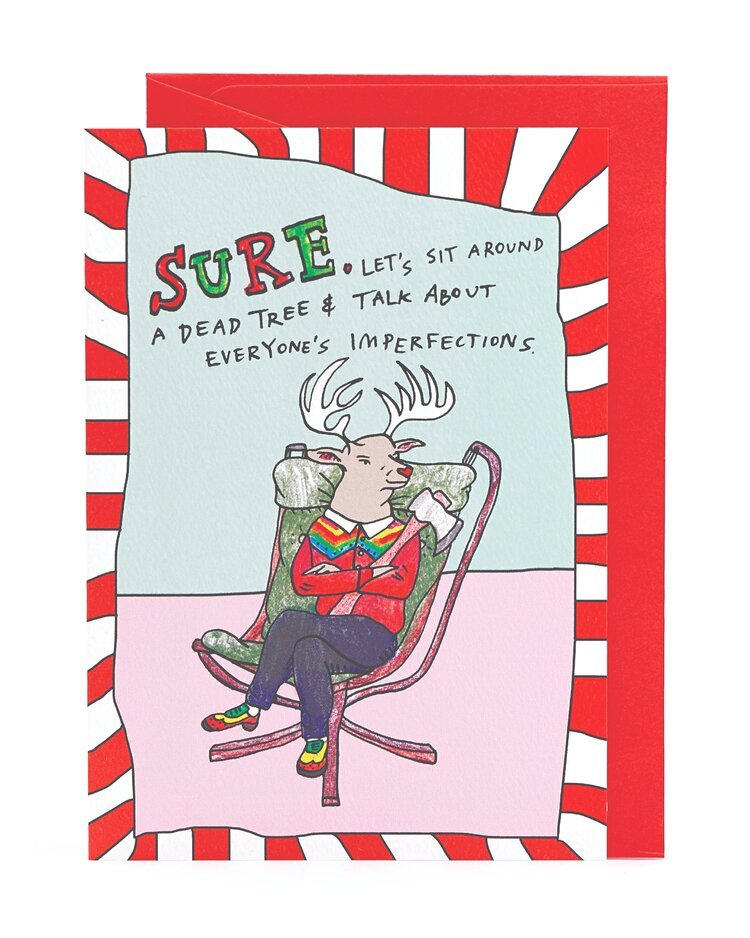 Wally Paper CoSure Let’s Sit Around A Dead Tree - Wally Paper Co #same day gift delivery melbourne#