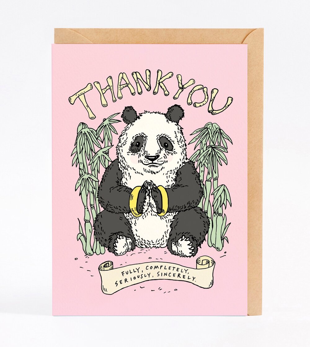 Thank You Fully Completely, Seriously, Sincerely - Wally Paper Co