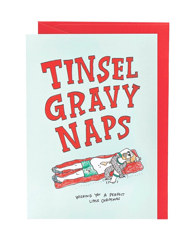Wally Paper CoTinsel Gravy Naps - Wally Paper Co #same day gift delivery melbourne#