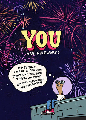 You Are Fireworks - Wally Paper Co