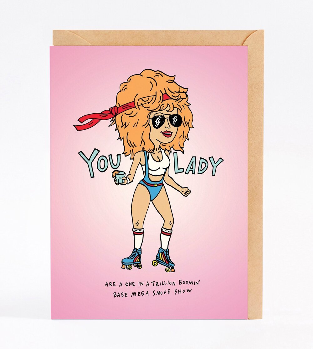 Wally Paper CoYou Lady are A One in a Trillion Boomin' Babe - Wally Paper Co #same day gift delivery melbourne#