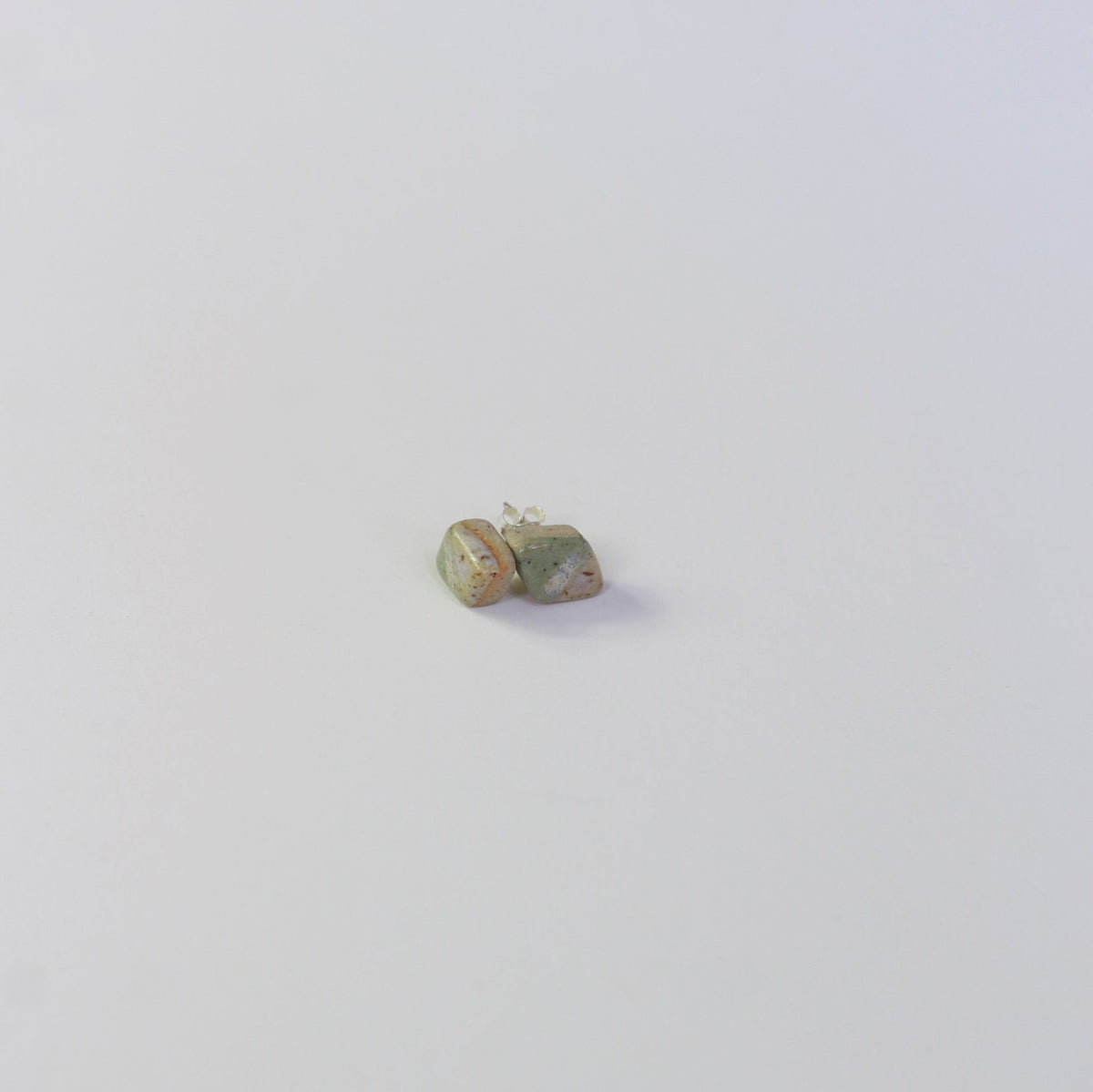 WoodfolkWoodfolk Salted Pistachio Diamond Studs #same day gift delivery melbourne#