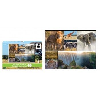 WWFWWF 48 Piece Floor Puzzle - Africa #same day gift delivery melbourne#