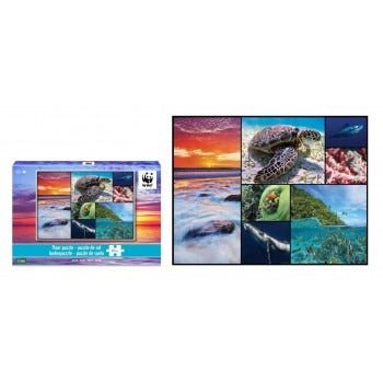 WWFWWF 48 Piece Floor Puzzle - Oceans #same day gift delivery melbourne#